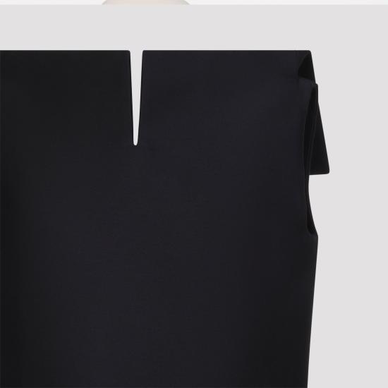 26SS 발렌시아가 미디 원피스 872522TUQ03 1000 BLACK - BALENCIAGA