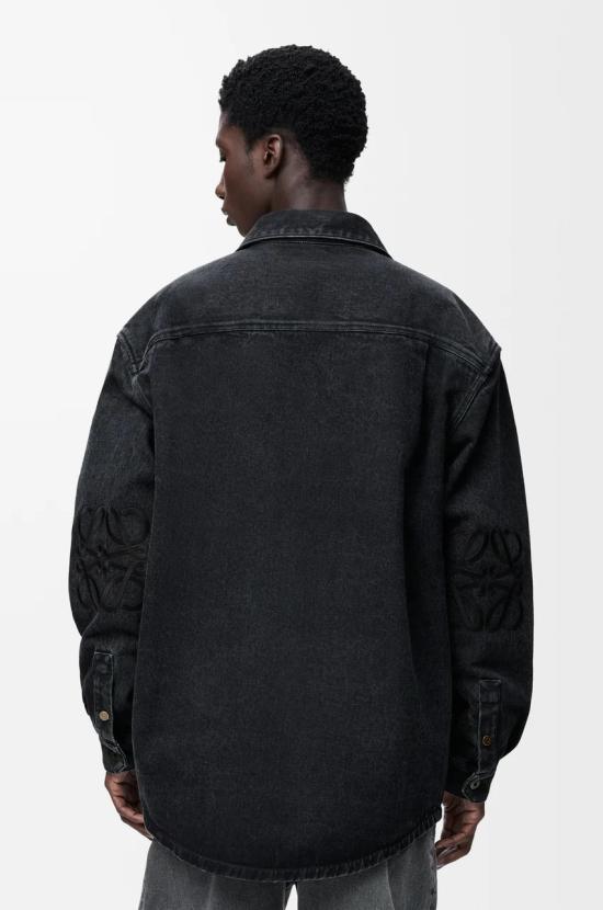 26SS 로에베 긴팔 셔츠 H526Y1DX02 1100 BLACK - LOEWE