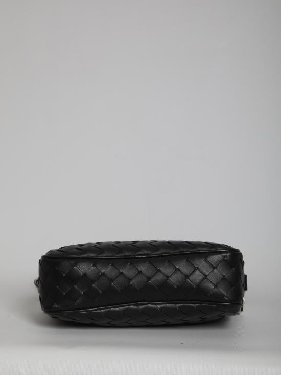26SS 보테가베네타 인트레치아토 스몰 카메라백 755923V2HL1 8803 BLACK - BOTTEGA VENETA