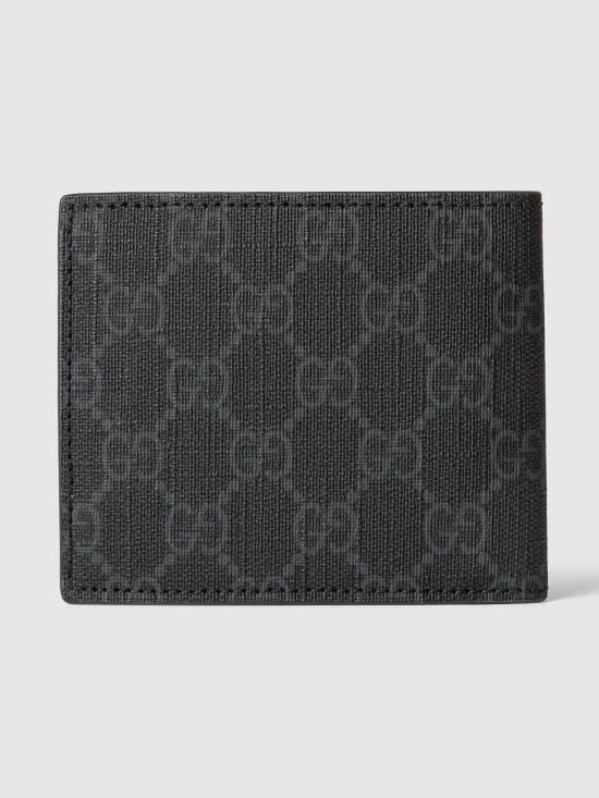 26SS 구찌 GG 바이폴드 지갑 768243FACQC 1048 BLACK - GUCCI