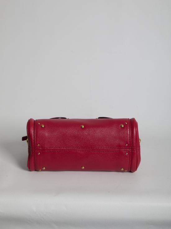 26SS 끌로에 스몰 그레인드 레더 패딩턴 백 CH26SS805P75 632 RED - CHLOE