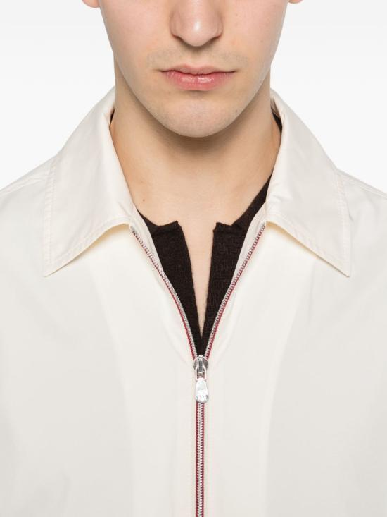 26SS 브루넬로 쿠치넬리 봄버 자켓 MV4086570C1849 WHITE - BRUNELLO CUCINELLI