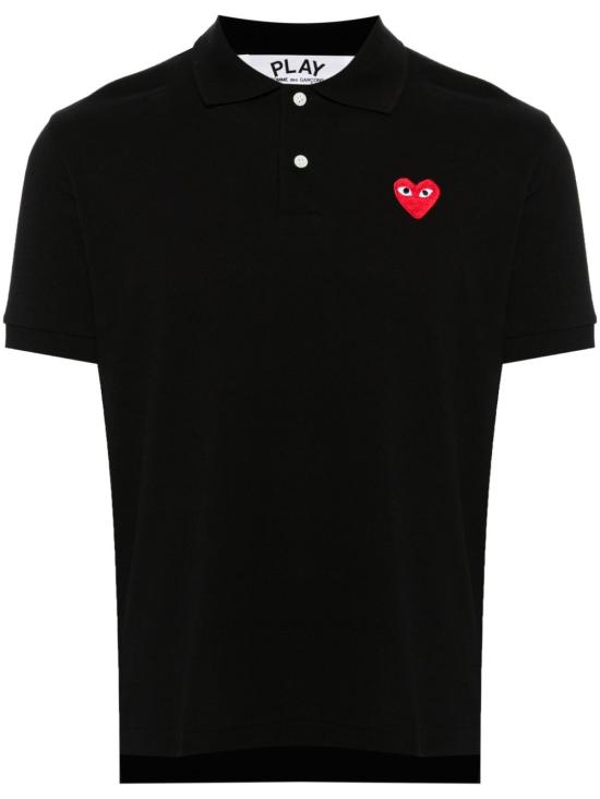 26SS 꼼데가르송 폴로 티셔츠 AXT006D1 BLACK