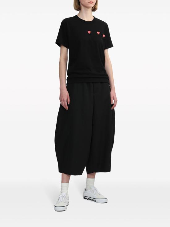 26SS 꼼데가르송 반팔 티셔츠 AXT3371 BLACK - COMME DES GARCONS