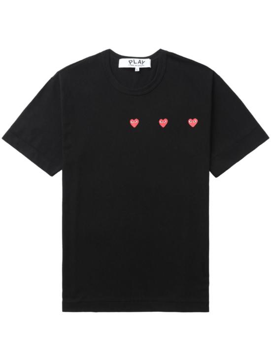 26SS 꼼데가르송 반팔 티셔츠 AXT3371 BLACK