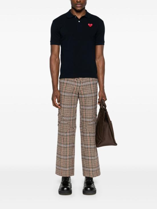 26SS 꼼데가르송 폴로 티셔츠 AXT006D2 BLUE - COMME DES GARCONS