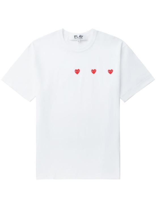 26SS 꼼데가르송 반팔 티셔츠 AXT3373 WHITE