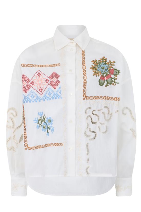 26SS 위켄드막스마라 셔츠 WKDFONTE2615111022600001 White