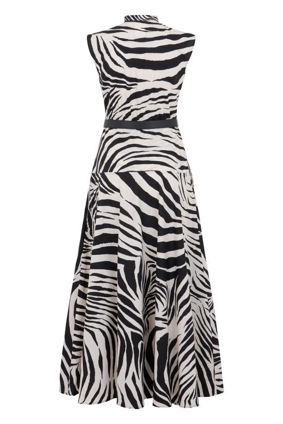 26SS 막스마라 스튜디오 롱 원피스 MSTWEST2616221142600001 Animalier - MAX MARA STUDIO