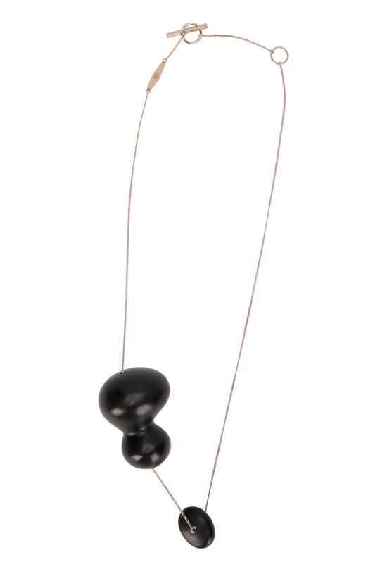 26SS 막스마라 목걸이/팬던트 MXAKIWI2614751082600001 black - MAX MARA