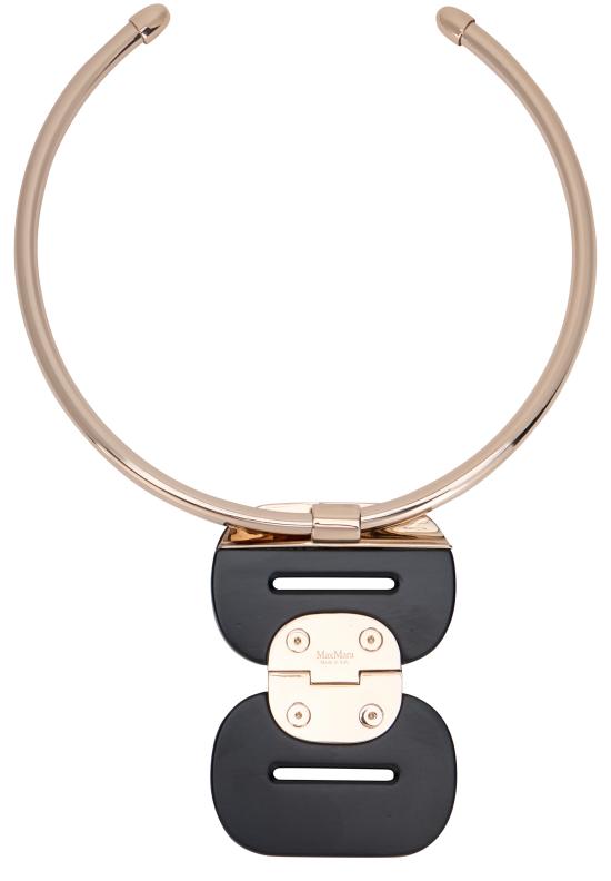 26SS 막스마라 목걸이/팬던트 MXAPINZA2614751102600001 black - MAX MARA