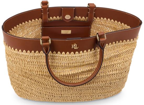 26SS 랄프 로렌 토트백 431982183001 Beige - RALPH LAUREN
