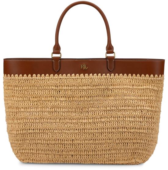 26SS 랄프 로렌 토트백 431982183001 Beige - RALPH LAUREN