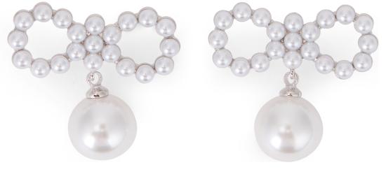 26SS 셀프 포트레이트 이어링 SS26606EPPEARL Silver - SELF PORTRAIT