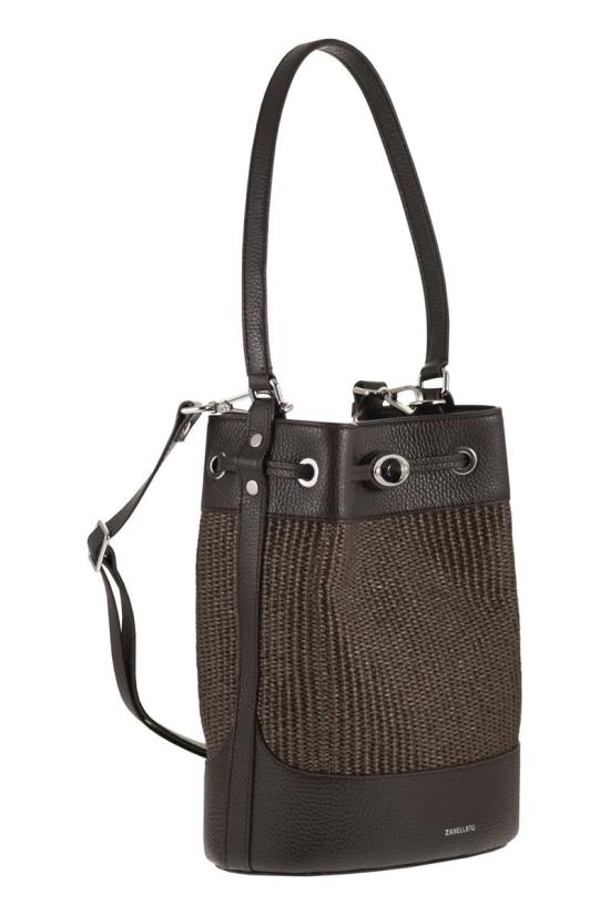 26SS 자넬라토 숄더백 068980 2030000 Z0244 S Z0244 DARK BROWN - ZANELLATO