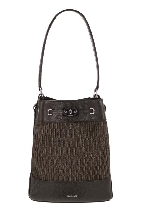 26SS 자넬라토 숄더백 068980 2030000 Z0244 S Z0244 DARK BROWN