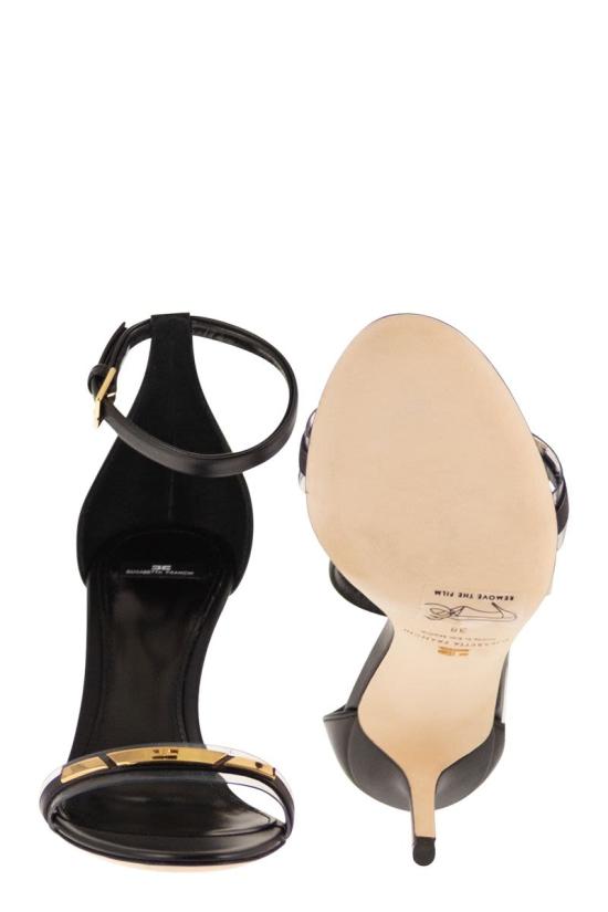 26SS 엘리자베타프랜치 샌들 SA56L61E2 110 BLACK - ELISABETTA FRANCHI