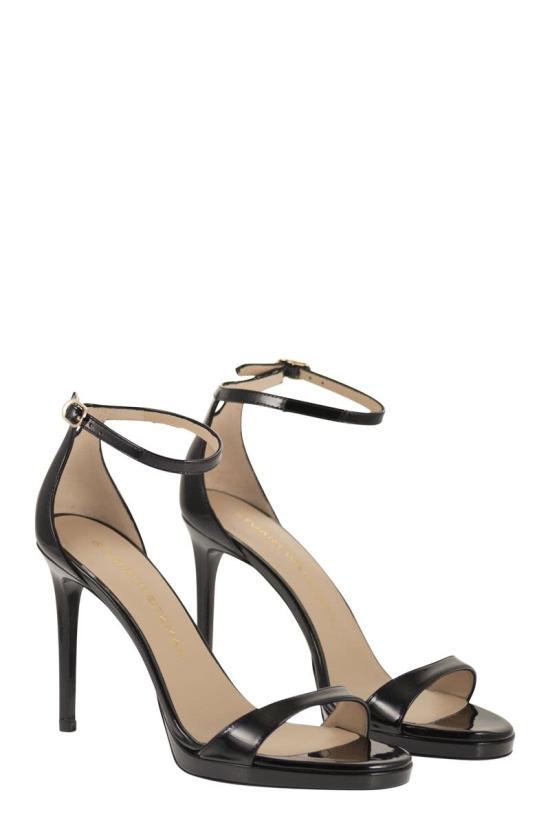 26SS 스튜어트 와이츠먼 샌들 SL453 BLK BLACK - STUART WEITZMAN