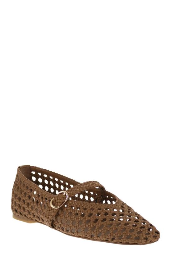 26SS 스튜어트 와이츠먼 플랫 슈즈 SN724 YVY BROWN - STUART WEITZMAN