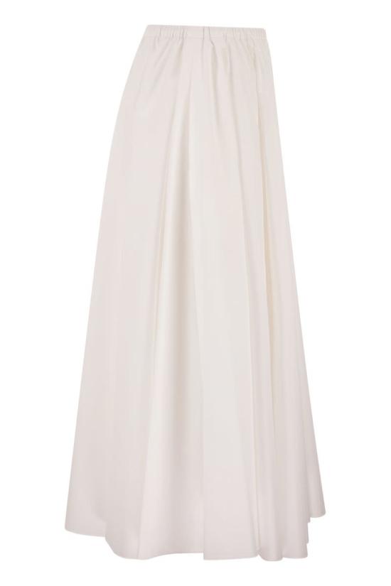 26SS 파비아나 필리피 롱 스커트 GND276F828D650 21 WHITE - FABIANA FILIPPI