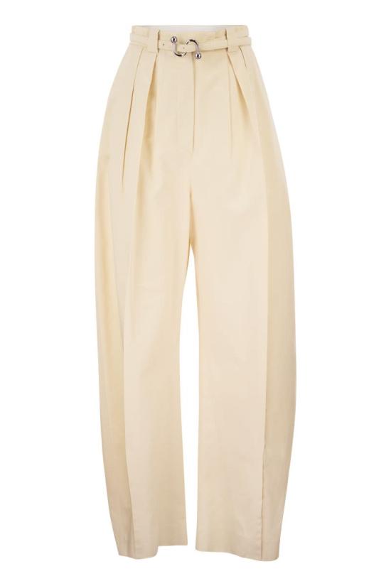 26SS 막스마라 스포츠막스 수트 팬츠 2612131072600 001 LIGHT BEIGE