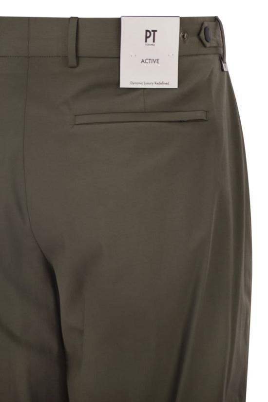 26SS 피티토리노 스트레이트 팬츠 COZSRAZA0KLT VD04 0445 MILITARY GREEN - PT TORINO