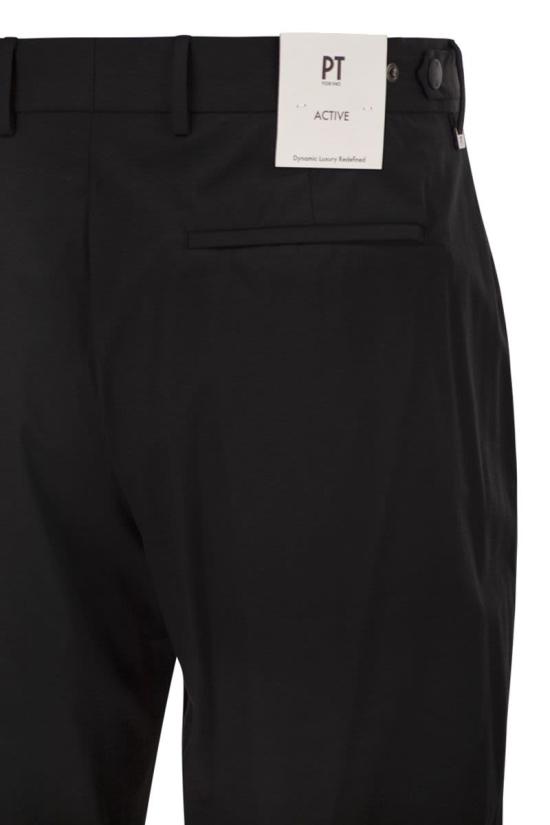 26SS 피티토리노 스트레이트 팬츠 COZSRAZA0KLT VD04 0990 BLACK - PT TORINO