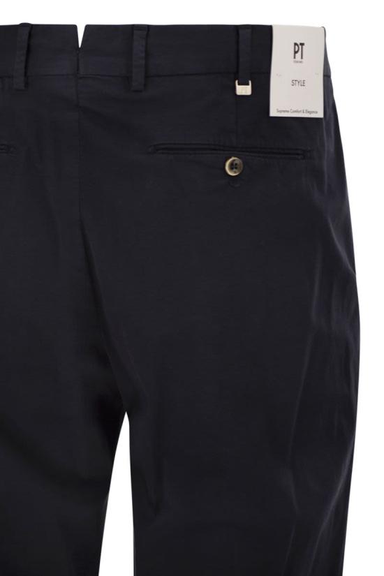 26SS 피티토리노 스트레이트 팬츠 COZTUFZA0CL1 PU42 Y372 NAVY - PT TORINO