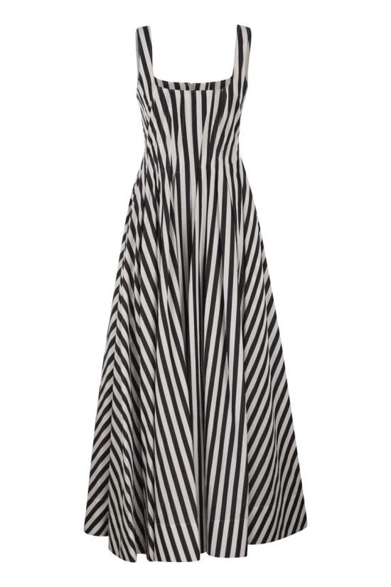 26SS 막스마라 스포츠막스 롱 원피스 2612221112600 004 WHITE BLACK