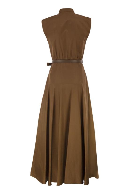 26SS 막스마라 롱 원피스 2616221052600 070 BROWN - MAX MARA