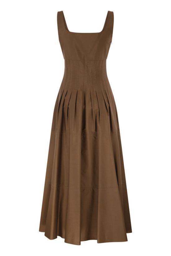 26SS 막스마라 롱 원피스 2616221022600 070 BROWN - MAX MARA