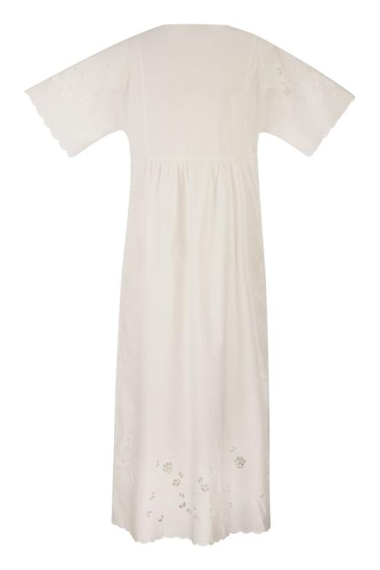 26SS 위켄드막스마라 롱 원피스 2615621092600 014 WHITE - WEEKEND MAX MARA