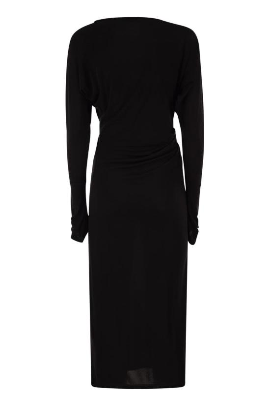 26SS 막스마라 미디 원피스 2616621022600 004 BLACK - MAX MARA