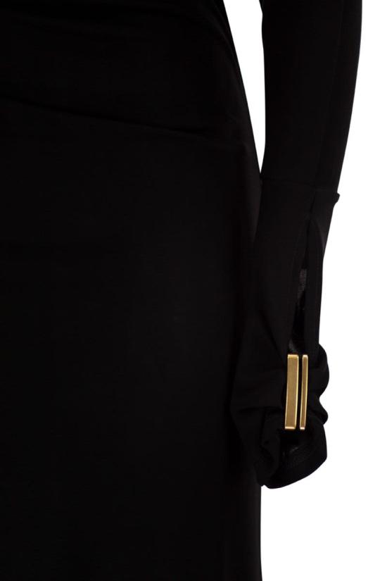 26SS 막스마라 미디 원피스 2616621022600 004 BLACK - MAX MARA