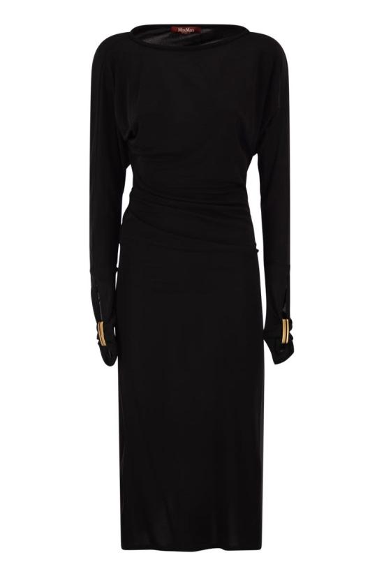 26SS 막스마라 미디 원피스 2616621022600 004 BLACK