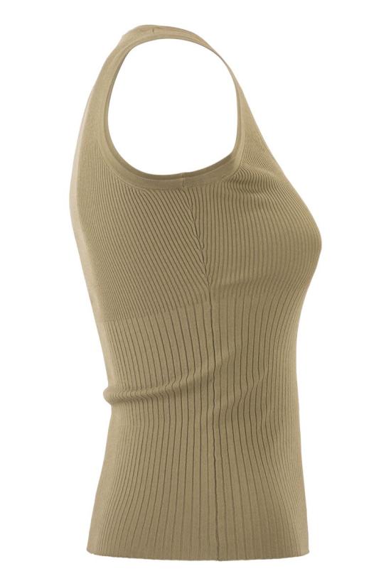 26SS 막스마라 바디수트 티셔츠 2611361032600 010 KHAKI - MAX MARA