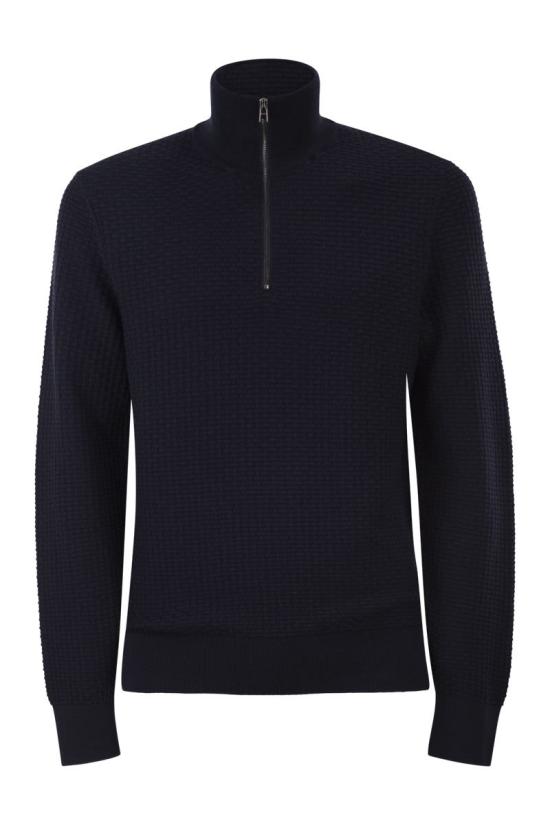  보스 집업 니트 5055511810276796 404 NIGHT BLUE