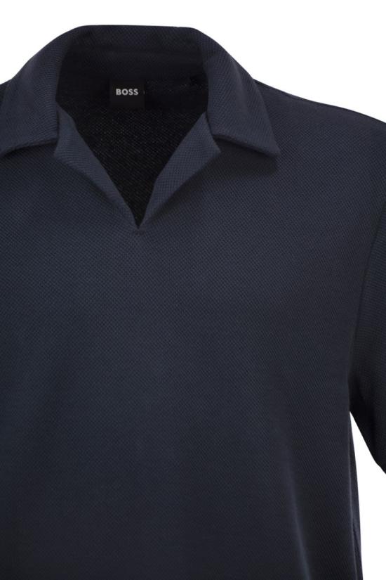  보스 폴로 티셔츠 5055882010279685 404 BLUE - BOSS