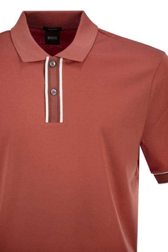  보스 폴로 티셔츠 5055966810277803 615 RED - BOSS