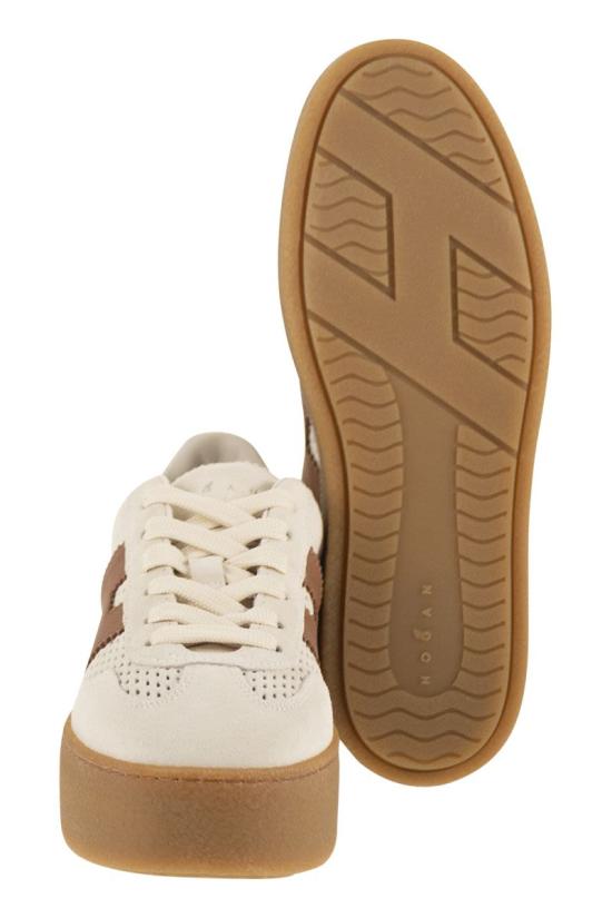 26SS 호간 스니커즈 HXW6980FY60UXH0SUN IVORY - HOGAN