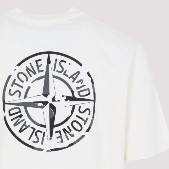 26SS 스톤 아일랜드 반팔 티셔츠 L1S152100001S0E14 V0093 IVORY - STONE ISLAND