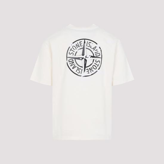 26SS 스톤 아일랜드 반팔 티셔츠 L1S152100001S0E14 V0093 IVORY - STONE ISLAND
