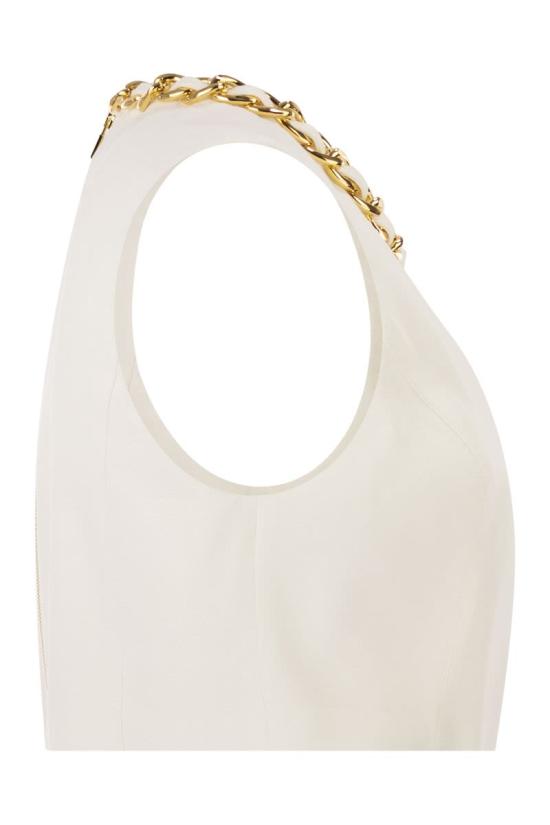 26SS 엘리자베타프랜치 바디수트 티셔츠 TO06062E2 360 IVORY - ELISABETTA FRANCHI