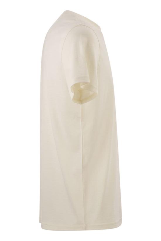  피티토리노 반팔 티셔츠 TL5STM050LEL 01CD 0010 WHITE - PT TORINO