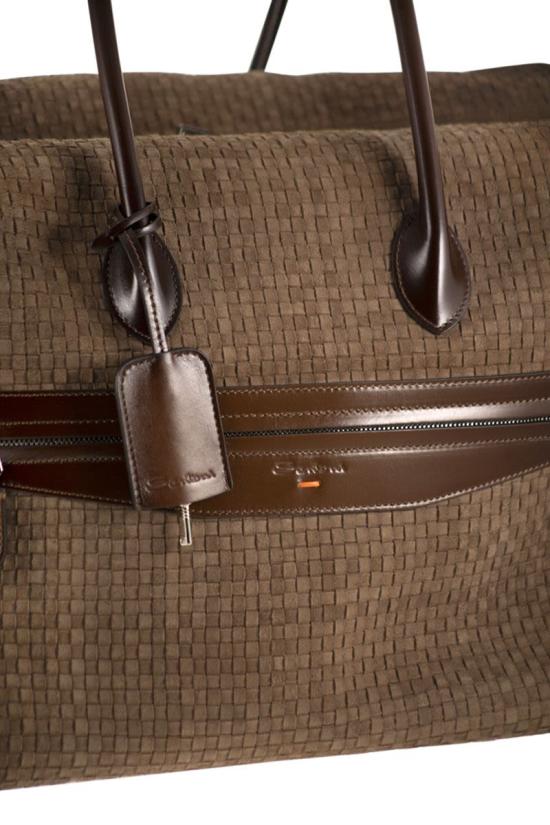 26SS 산토니 토트백 UIBBA2952BSAWSE M21 BROWN - SANTONI