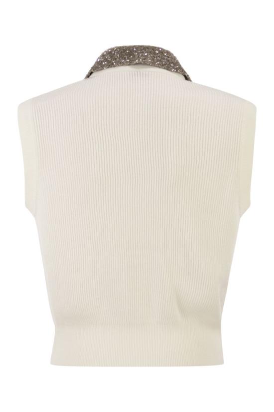 26SS 브루넬로 쿠치넬리 스웨터 M19232426 C2723 CREAM - BRUNELLO CUCINELLI