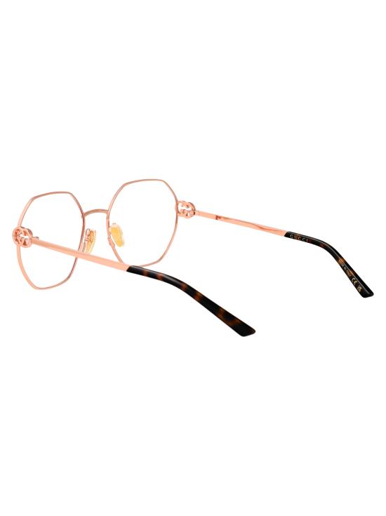 26SS 구찌 안경 GG2048O 004 GOLD GOLD TRANSPARENT - GUCCI