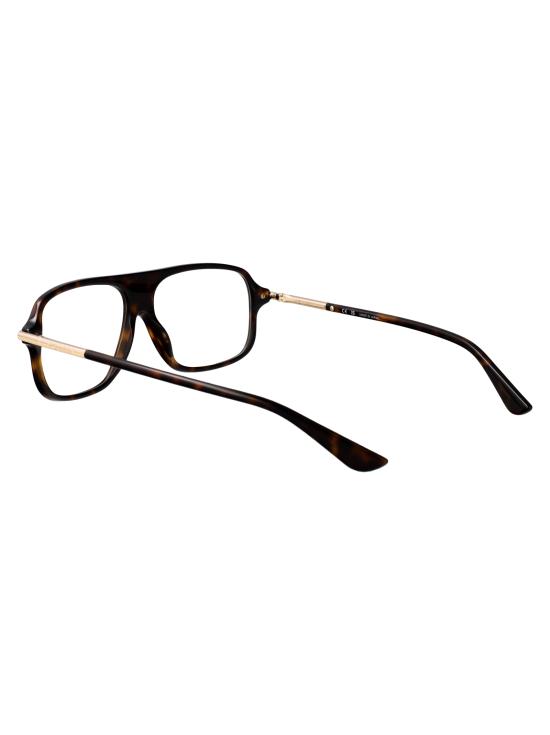 26SS 알렉산더 맥퀸 안경 AM0555O 002 HAVANA HAVANA TRANSPARENT - ALEXANDER MCQUEEN