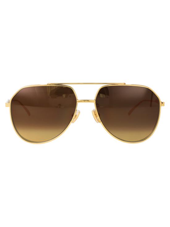 26SS 보테가베네타 선글라스 BV1465S 004 GOLD GOLD BROWN