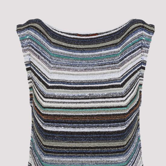 26SS 미소니 숏 원피스 DS26SG39BK01IP SMSO4 MULTICOLOUR - MISSONI